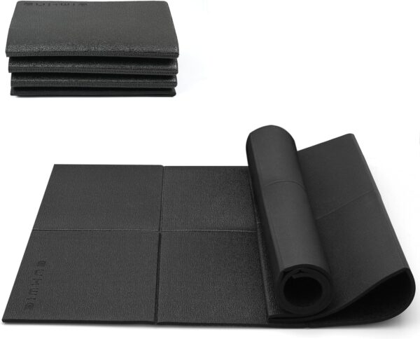 Foldable Walking Pad Treadmill for Carpet Hardwood Concrete Floors, Home Gym Exercise Equipment Matt Under Staionary Bike, Rower & Elliptical, Waterproof Non-Slip Pads Mats on Trainer Machine
