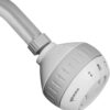 Waterpik Original Massage Shower Head with Massaging Sprays and 6 Modes, DIY Easy Installation, 1.8 GPM, White, SM-621E