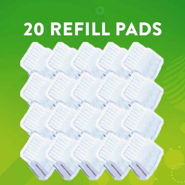 Scrubbing Bubbles Flushable Toilet Bowl Wand Cleaner Refills, Fresh Brush Cleaner Toilet Refill Pads, Removes Limescale & Odors, Citrus Scent, 20 Count (Pack of 2)