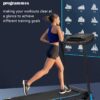 Merax Treadmills for Home, 3.0 HP Hydraulic Folding Treadmill with Incline, Treadmill 10 MPH for Running Walking with 350LBS Weight Capacity, Small Space Running Machine with Charge Station