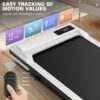 ANCHEER Walking Pad Under Desk Treadmill, 3 in 1 Portable Folding Treadmills for Home 300 lbs Weight Capacity, 2.5HP Quiet Compact Walking Jogging Running Machine with Remote Control and LED Display
