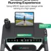 UREVO Smart Walking Pad Treadmill with Adjustable Desk, Foldable Treadmills with Incline, Folding Treadmill Desk, Walking Pad with Handle Bar, UREVO SmartCoach App, Remote Control, 265 Lbs Capacity