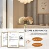 Wood Slat Wall Panels - 2 PCS Walnut Wood Veneer Acoustic Panels - 12.6" W x 94.5" L