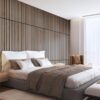 Woody Walls Acoustic Wood Wall Panels for Interior Wall Decor | Set of 2 Seamless Joint Wood Panels for Walls | DIY Wood Slat Wall | 3D Wall Panel Effect for Any Interior Design (Oslo)