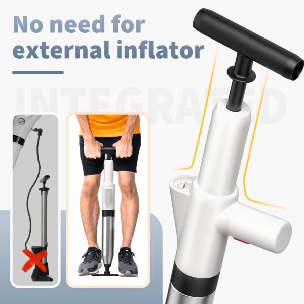Toilet Plunger, Drain Clog Remover, High-Pressure Air Drain Blaster with Real-Time Barometer Powerful Drain Snake Sink Plunger Plumbing Tools, Plungers for Bathroom, Sink, Floor, Kitchen Clogged