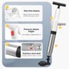 Toilet Plunger, Drain Clog Remover, High-Pressure Air Drain Blaster with Real-Time Barometer Powerful Drain Snake Sink Plunger Plumbing Tools, Plungers for Bathroom, Sink, Floor, Kitchen Clogged