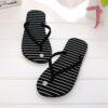 Flip Flops for Women Beach Rubber Shower Shoes Slides Basic Slim Thong Sandals Lightweight Slippers Indoor & Outdoor