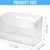 2 Pack Adhesive Cabinet Door Organizer Storage Caddy, Clear Lid Organizer Inside Cabinet Wall Mounted Pantry Door Caddy for Food Container Lid Kitchen Under Sink Basket (Clear)
