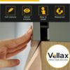 104-Piece Cabinet Bumper Set - Clear, Self-Adhesive Rubber Pads for Doors, Cupboards, and Kitchen Cabinet Protectors – Dampen Noise & Protect Surfaces