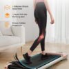 Walking Pad, Under Desk Treadmill, Mini Portable Treadmill with App and Remote Control, 2.2 HP Quiet Walking Jogging Machine for Office Home Use, 250 Lbs Capacity