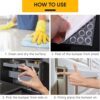 104-Piece Cabinet Bumper Set - Clear, Self-Adhesive Rubber Pads for Doors, Cupboards, and Kitchen Cabinet Protectors – Dampen Noise & Protect Surfaces