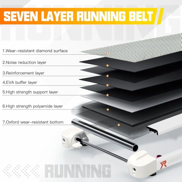 Walking Pad Under Desk Treadmill, Remote Control Walking Desk Walking Pad for Home and Office, 2 in 1 Portable Walking Pad