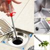 71SgbXkCGpL._AC_SL1500_.jpg Drain Snake, Drain Clog Remover - Gutter Cleaning Tools Drain Cleaner for Toilet Sewer Shower Kitchen Bathroom Tub Clogged Drains Opener Cleaning Tool, Flexible Grabber Claw Pick Up Reacher (79 inch)
