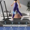 ANCHEER Under Desk Treadmill with Incline, 3 in 1 Walking Pad with Remote Control, 2.5HP Folding Treadmill for Home, 300lbs Weight Capacity Quiet Jogging Running Electric Machine