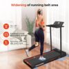 Foldable Treadmills for Home, 3.0HP Under Desk Folding Compact Small Running Treadmill with 12 Preset Programs LED Display, Desk Treadmill for Office with 320 LBS Capacity