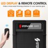 2.5HP Walking Pad with Incline 330lbs, 3 in 1 Walking Pad Treadmill 5-Level Big LED, Under Desk Treadmill for Home,Walk/Jog/Run,Portable,Small, with Remote Control,Assembly Free,Wider Belt