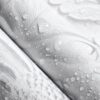 White Floral Peel and Stick Wallpaper Modern Floral 3D Embossed Wallpaper Self Adhesive Removable Contact Paper Waterproof Wallpaper for Bathroom Bedroom Cabinets Decor 17inch×196.8inch Vinyl
