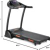 THERUN Incline Treadmill for Running and Walking, 300 lbs Weight Capacity Folding Treadmill with 0-15% Auto Incline, Wide Belt, 3.5HP, App, Heart Rate
