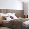 Woody Walls Acoustic Wood Wall Panels for Interior Wall Decor | Set of 2 Seamless Joint Wood Panels for Walls | DIY Wood Slat Wall | 3D Wall Panel Effect for Any Interior Design (Oslo)