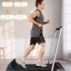NAYSAYE Walking Pad Treadmill, Led Display Walking Jogging Running Machine with Remote Control,2.5hp Readmills for Home & Office Walking Jogging Running Machine