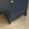 ALBAD 16-Inch Modern Bathroom Vanity with Sink, Compact Bathroom Vanity Set with Storage, Freestanding Small Space Bath Cabinet, Single Sink Cabinet with Adjustable Shelf (Navy Blue, 16 Inch)