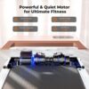 Walking Pad, Under Desk Treadmill, Mini Portable Treadmill with App and Remote Control, 2.2 HP Quiet Walking Jogging Machine for Office Home Use, 250 Lbs Capacity
