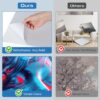 6 Pack Art Acoustic Panels Sound Proof Foam for Walls, 72X48 Inches Decorative Sound Absorbing Panels for Bedroom, Adhesive Included, Statues