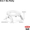 OXO Tot 2-in-1 Go Potty - Gray, 1 Count (Pack of 1)
