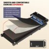 Walking Pad, Under Desk Treadmill, Walking Pad Treadmill for Home Office, 2.25HP Portable Treadmill with 220lb Capacity, Walking treadmill with Remote Control/App Control LED Display