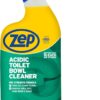 Zep Acidic Toilet Bowl Cleaner - 32 oz (Case of 4) - ZUATBC324 - Experience the Ultimate Cleaning Power with Our 2x Thicker Clinging Formula, Designed to Deliver a Professional-Quality Clean