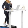 Lifepro Smallest Portable 30in Small Mini Walking Pad Treadmill Installation Free, Adjustable Incline, Under Desk Work Compact Treadmills for Home/Office - Max Load 220Lbs & Speed 3MPH