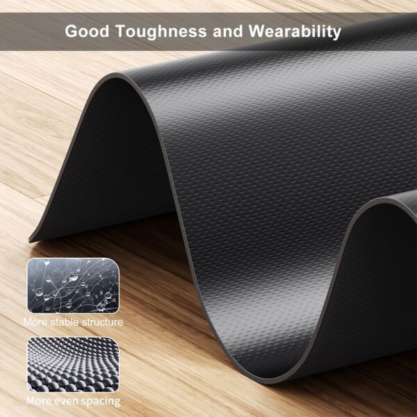 WalkingPad Treadmill Mat Non Slip Carpet Mat Anti-Skid Quiet Exercise Workout Gym Sport Fitness Accessory for Fitness Equipment (The Product Contains MATS only, not Treadmills)