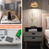 VEELIKE 15.7''x354'' Thick Grey Wallpaper Peel and Stick for Bedroom Bathroom Kitchen Self Adhesive Grey Contact Paper for Cabinets Walls Countertops Waterproof Removable Wallpaper for Living Room