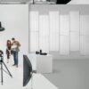 UMIACOUSTICS Decoration Acoustic Panels 3 Pcs Flame Retardant Sound Absorbing Panels, 48” X 24” X 0.4” Sound Proof Panels in Equidistant Slot.