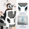 Home Office Chair, Ergonomic Comfy Desk Chair, High Back Computer Chair- Adjustable Headrest with Flip-Up Arms, Lumbar Support, Swivel Executive Task Chair (Modern, Star Dust)