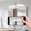 6000K Modern Vanity Light, 31 inch Chrome Bathroom Light, 15W Modern Dimmable Bathroom Light Fixture Over Mirror for Mirror Cabinet