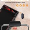 NAYSAYE Walking Pad Treadmill, Led Display Walking Jogging Running Machine with Remote Control,2.5hp Readmills for Home & Office Walking Jogging Running Machine