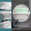 23" Bathroom Mirror Cabinet with Storage - Over Toilet Medicine Cabinet with Adjustable Shelves, Soft-Close Hinges & Towel Slot, Wall Mounted Bathroom Wall Cabinet for Small Spaces (23x29)