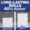 Charmin Commercial Bathroom Tissue, Septic Safe, Individually Wrapped, 2-Ply, White, 450 Sheets/roll, 75 Rolls/carton