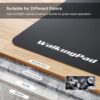 WalkingPad Treadmill Mat Non Slip Carpet Mat Anti-Skid Quiet Exercise Workout Gym Sport Fitness Accessory for Fitness Equipment (The Product Contains MATS only, not Treadmills)