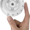Waterpik Original Massage Shower Head with Massaging Sprays and 6 Modes, DIY Easy Installation, 1.8 GPM, White, SM-621E
