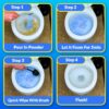 Toilet Cleaner - New and Improved - Self Activating Miracle Powder for Toilet Bowl Cleaning
