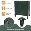 Linique 30" Bathroom Vanity with Sink Combo Set, Solid Wood Frame Modern Bathroom Storage Cabinet with a Large Drawer, a Adjustable Shelf and 2 Soft Closing Cabinet Doors with Organizer, Green