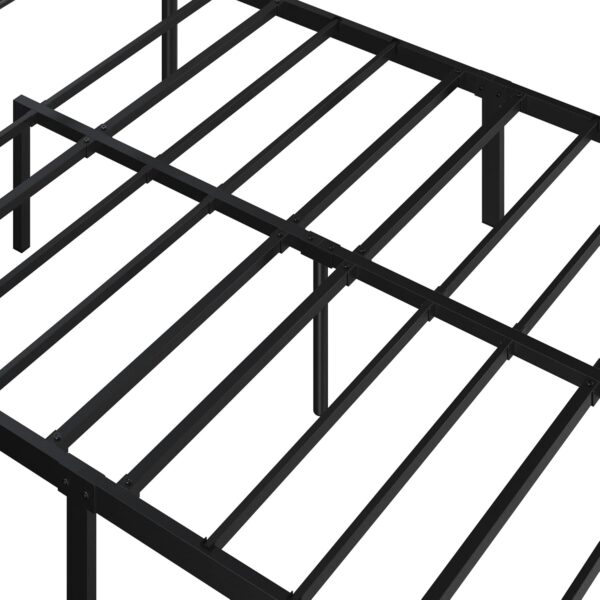 Yaheetech Queen Bed Frames Metal Platform Bed with Headboard and Footboard for Bedrooms No Box Spring Needed Easy Assembly,Ground Clearance: 12.5’’/Black/Queen Bed