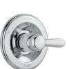 Delta Faucet Lahara 14 Series Single-Handle Tub and Shower Trim Kit, Shower Faucet with 5-Spray Touch-Clean Shower Head, Chrome T14438 (Valve Not Included)