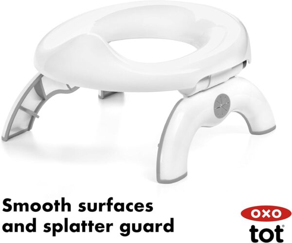 OXO Tot 2-in-1 Go Potty - Gray, 1 Count (Pack of 1)