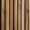 Woody Walls Solid Wood Slat Wall Paneling, Each Wood Slat Wall Panel is Made of Real Wood, Acoustic Wood Panels Have 0.75 NRC, Set of 2 Seamless Joint Wood Panels for Walls, Wood Slat Wall (Acacia)