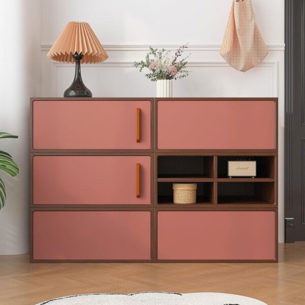 VaryPaper 15.7''x315'' Coral Pink Contact Paper Peel and Stick Modern Pink Wallpaper for Bedroom Bathroom Waterproof Removable Self Adhesive Wall Paper Decorative Contact Paper for Cabinets Desk