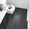 WESTICK Wood Contact Paper for Countertops Waterproof Black Wooden Peel and Stick Wallpaper Renter Friendly Removable Wood Grain Contact Paper for Cabinets Table Desk Walls 24"x118"