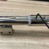 15.74" to 23.62" Shower Door Glass Support Bar,201 Stainless Steel Wall-to-Glass for Fixed Frameless Shower 8-12mm Glass Panel,Black